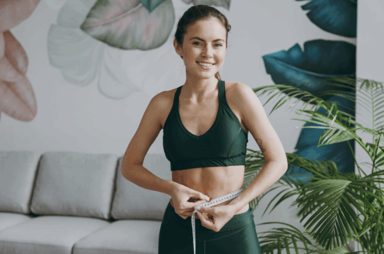 Healthy and fit woman.