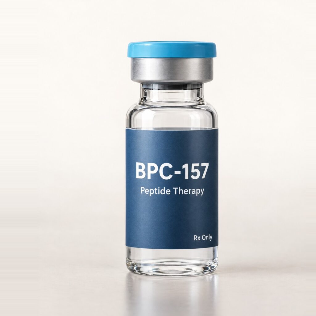 BPC-157 peptide vial