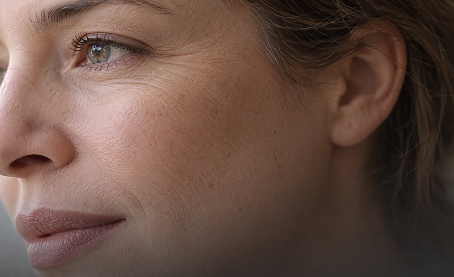 Fine lines around the eye