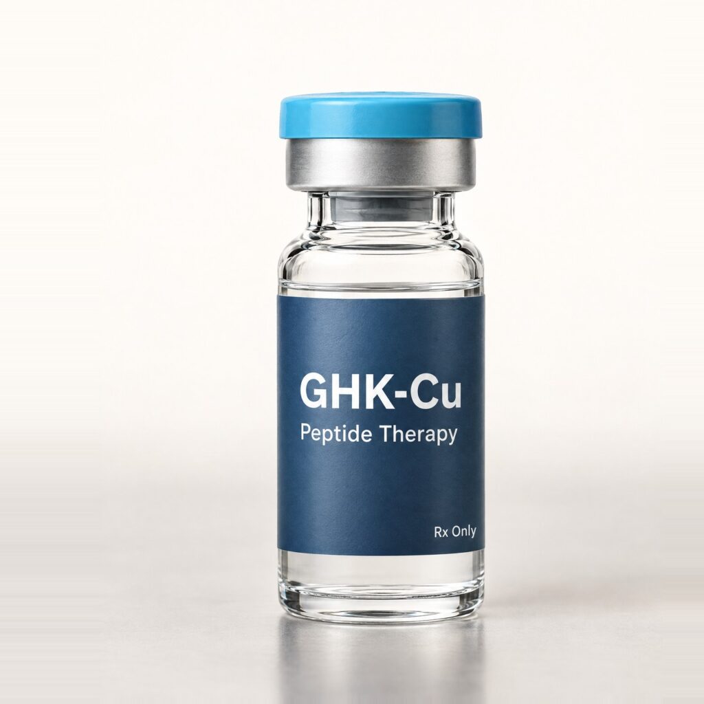 GHK-Cu peptide vial