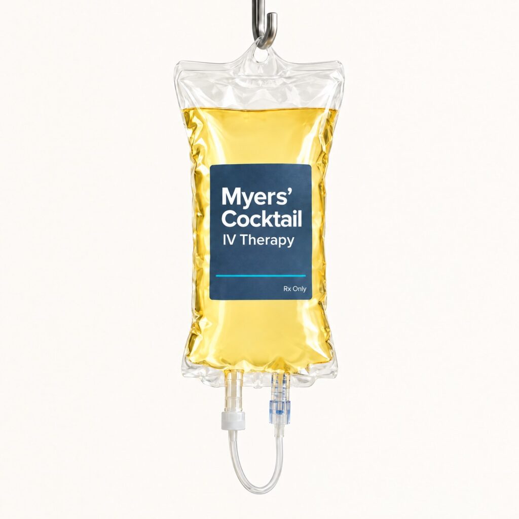 Myers' Cocktail IV therapy bag