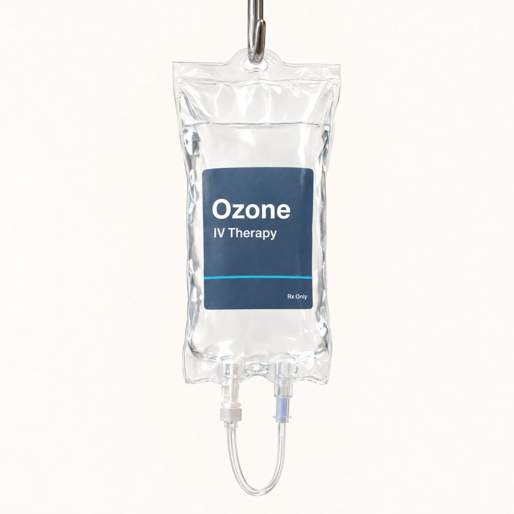 Ozone IV therapy bag