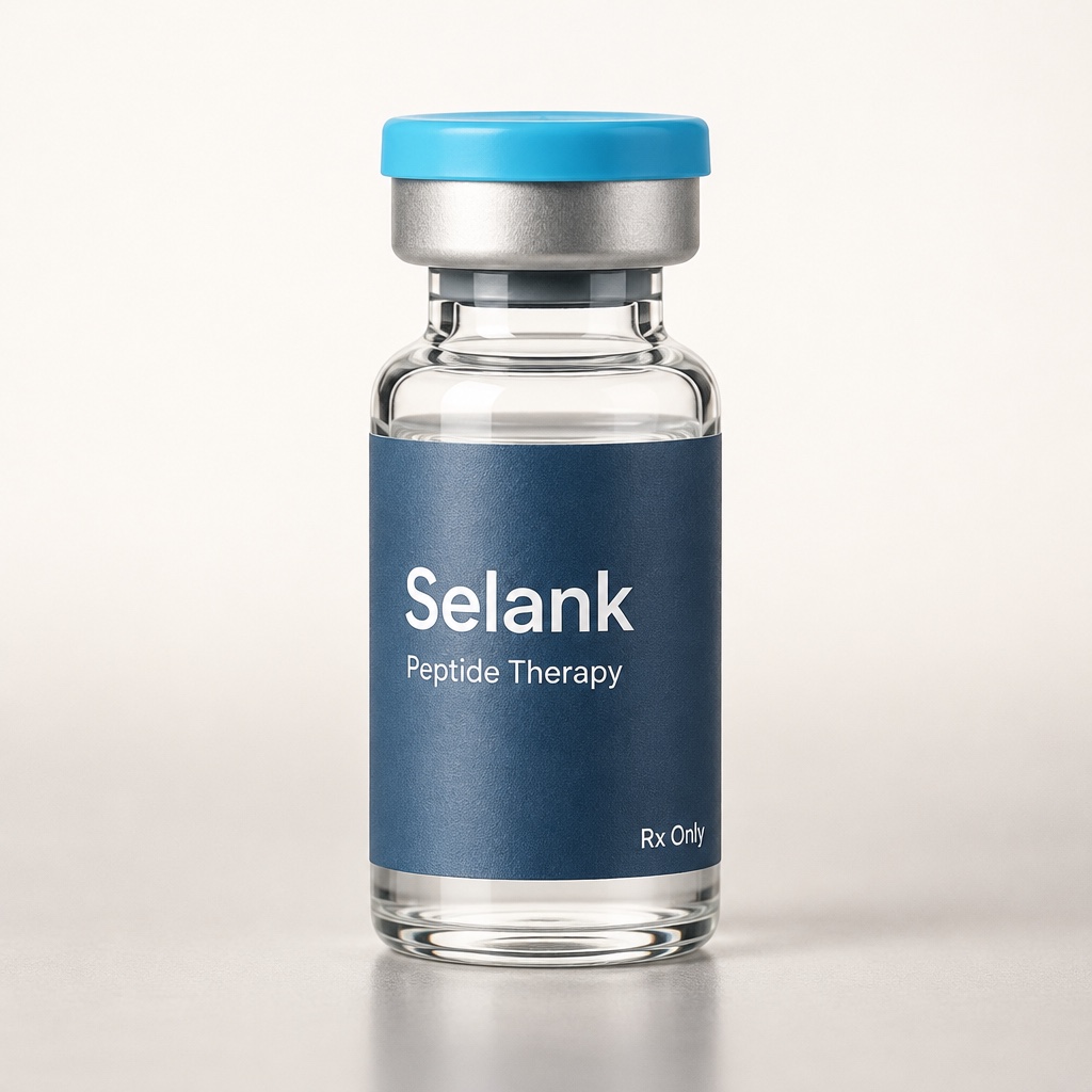 Selank peptide vial