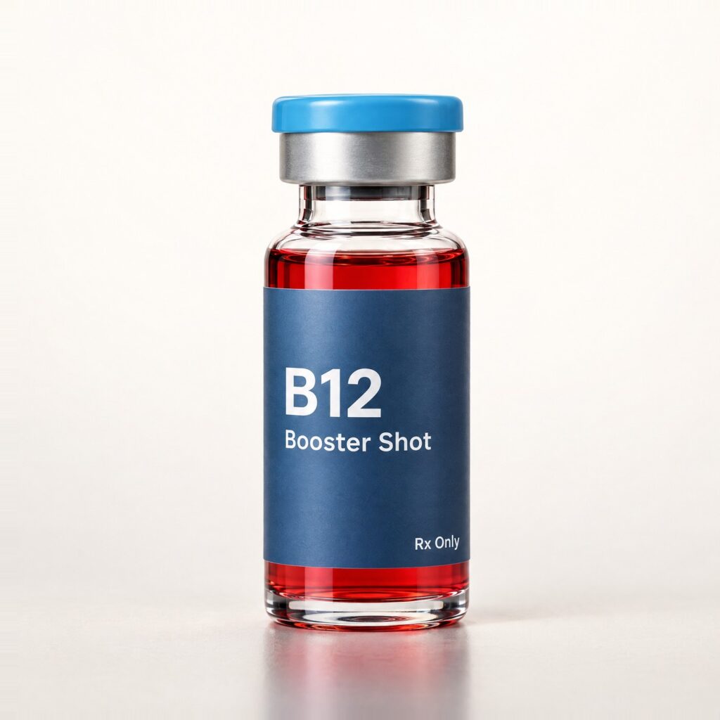 B12 booster shot vial
