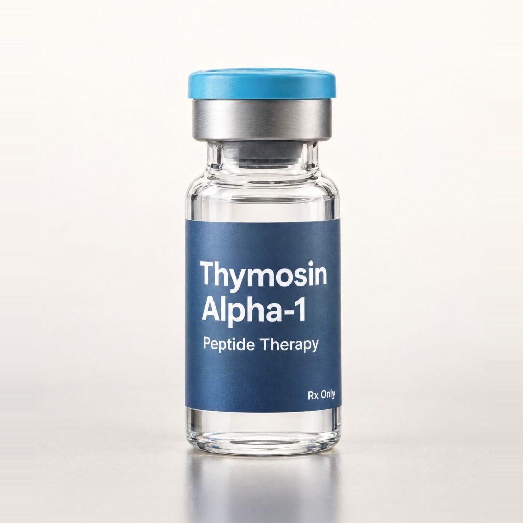 Thymosin Alpha-1 peptide vial